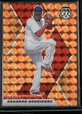 2021 Panini Mosaic #16 J.D. Martinez Reactive Orange