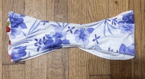 LoveShackFancy Danessa Bikini Top NWOT Floral Strapless - Picture 6 of 6