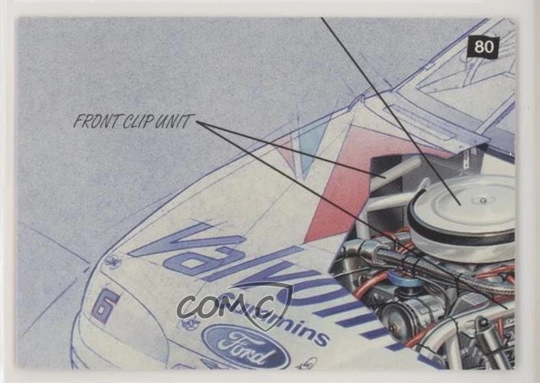 1997 Fleer Ultra Racing Tech Talk Jack Bar Stub #80 - Image 2 of 2