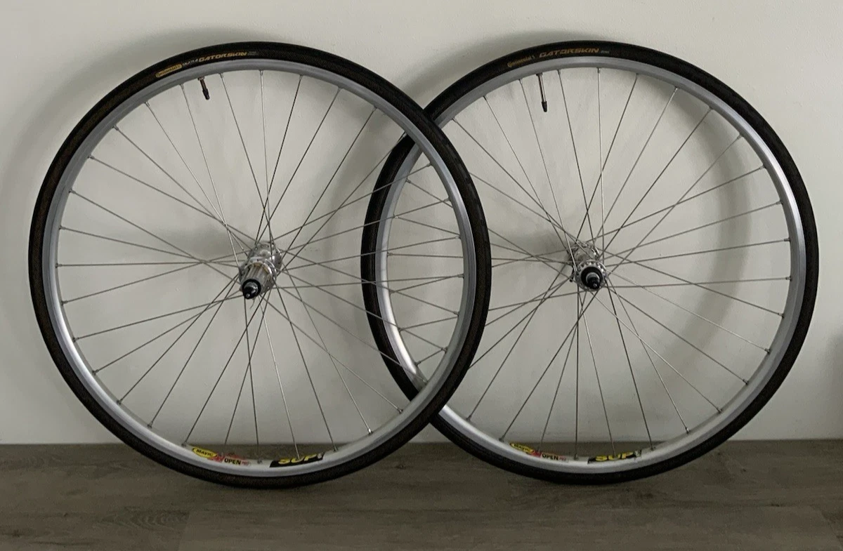 MAVIC OPEN PRO × CAMPAGNOLO ピスト ホイール Mavic Open Pro 700c Wheel Set - Bicycle Wheel Warehouse