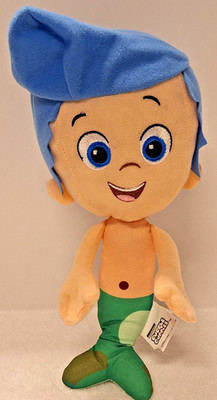 Bubble Guppies Plush Lot: Gil & Mr. Grouper Nickelodeon Viacom Nick Jr. 2013