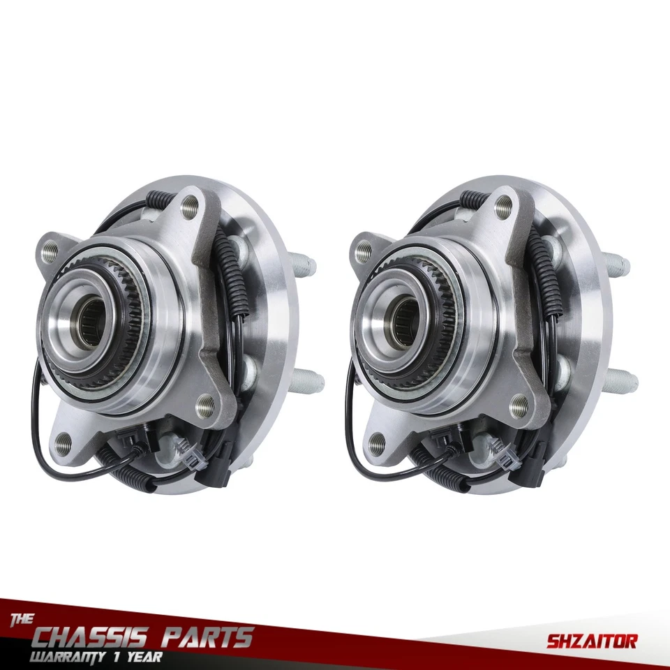 Par de cojinetes de cubo de rueda delantera 4x4 para Ford F-150 Expedition Navigator 2011-2014 Foto 4 de 4