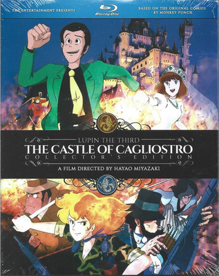 Lupin the Third: Castle of Cagliostro (Blu-ray, Collector's Edition) w/slip, NEW