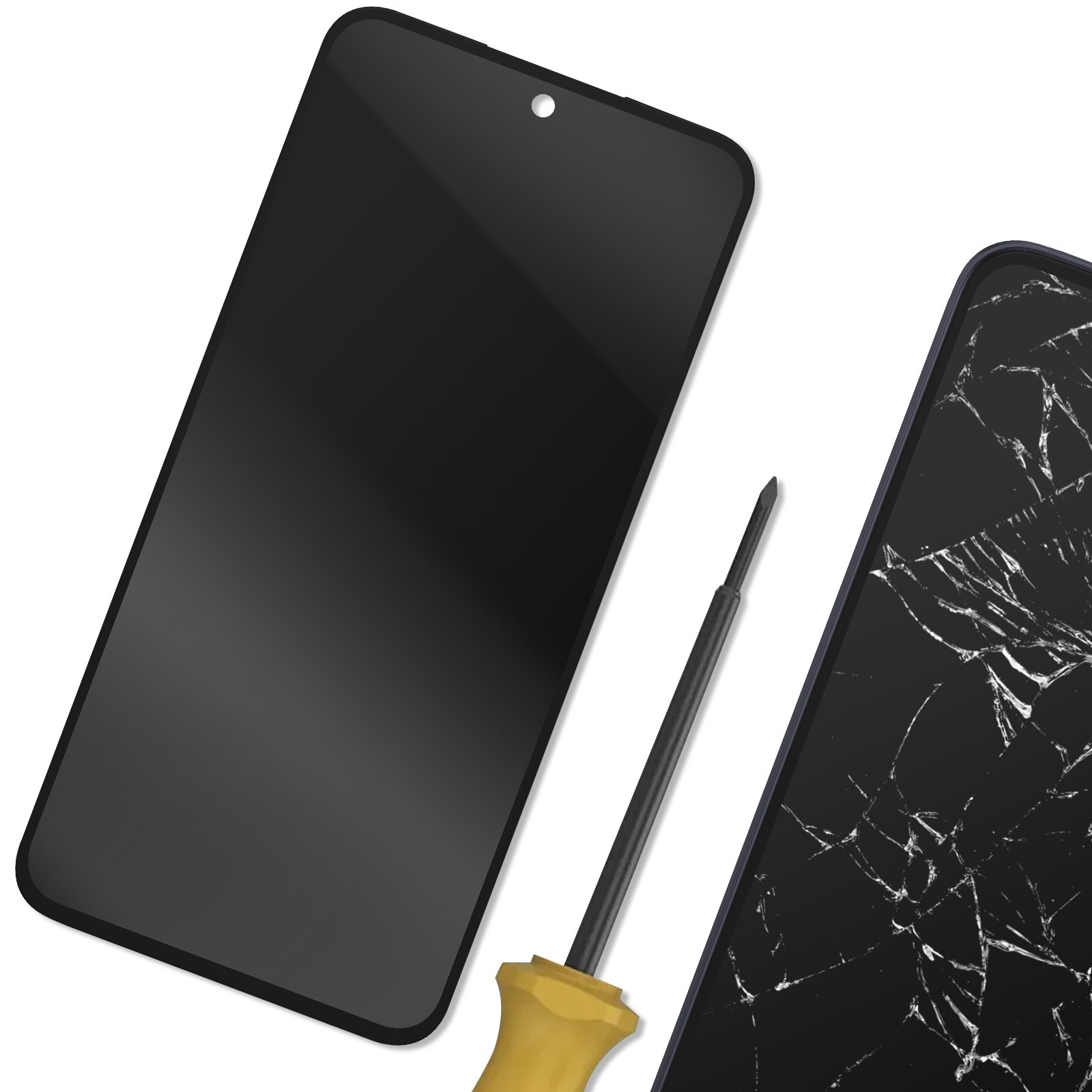 Écran LCD TFT de Remplacement Galaxy A35 Vitre Tactile Clappio - 4