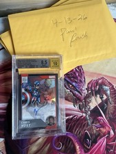 Topps Chrome Marvel Chris Yost 2025 Artist Auto /10