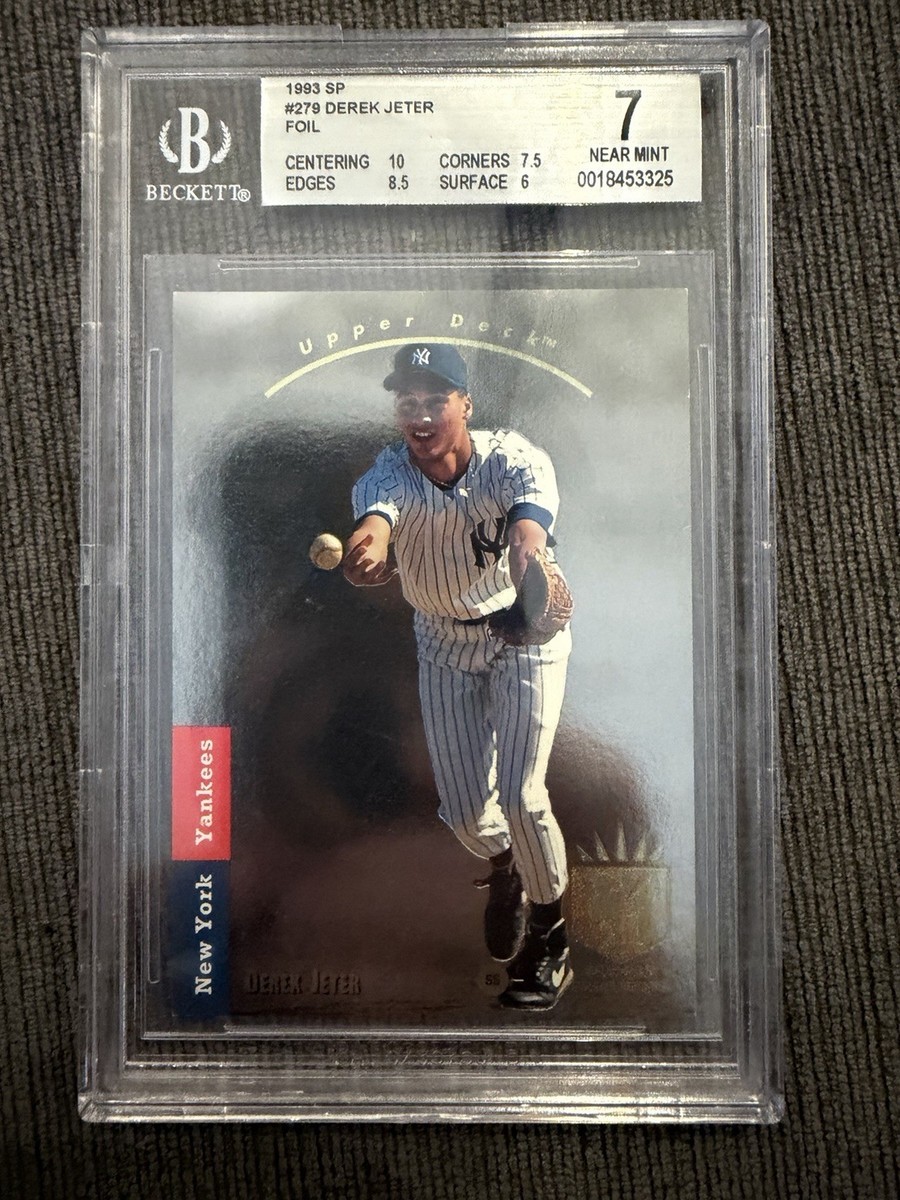 derek jeter graded rookie card – 1993 Topps #98 PSA 9 (Cert #41538850), Authenticated Collector Trading Card : Collectibles & Fine Art 1992 Classic Four Sport #231