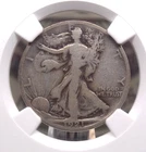 1921 "S" Walking Liberty SILVER Half Dollar 50c NGC VG8 #005 Very Good ECC&C Inc