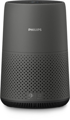 PHILIPS AIR PURIFIER 800 SERIES, PURIFIES ROOMS UP TO 698 SQ FT - DARK GRAY
