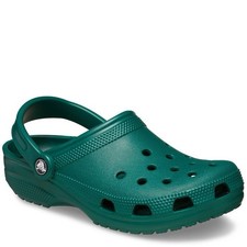 Crocs Classic Emerald Green Men Unisex Slip On Casual Sandal 10001-302 M 7 W 9