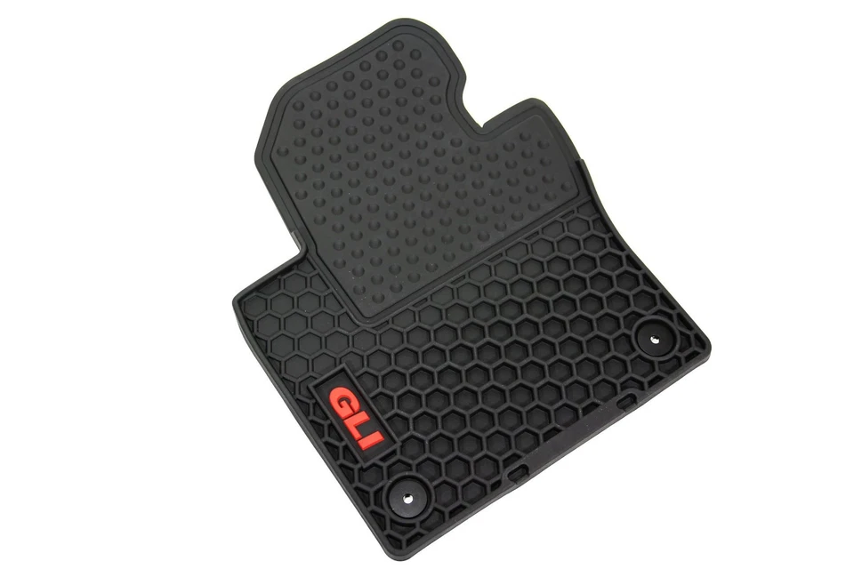 2011-2018 VW Jetta GLI Honey Comb Floor Mat (Round Clips Only) 5C7-061-550-B-041 - Imagem 4 de 4
