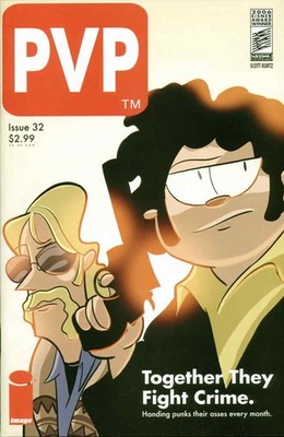 PvP (Vol. 2) #32 FN; Image | TV Guide Tribute cover - w/Bag+Board