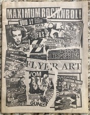 MRR Maximum RocknRoll #35 April 1986 PUNK FLYER ART Dag Nasty DAVE SMALLEY MRR Maximum RocknRoll #35 April 1986 PUNK FLYER ART Dag Nasty DAVE SMALLEY