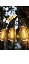 50-200FT LED Outdoor String Lights ST38 Shatterproof 2700K Patio Lights