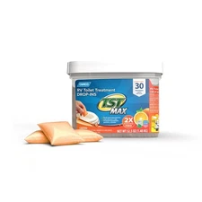 Camco TST MAX Marine/RV Toilet Treatment Drop-INs Control Unwanted Odors 41183