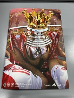 Arsenal vs Coventry City Match Day Programme