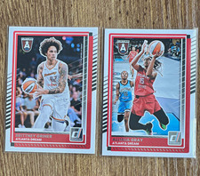 Panini 2024 Donruss WNBA Atlanta Dream 2-Card Lot Griner Gray #62 #56