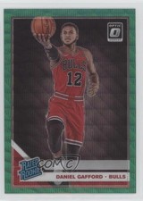 2019 Panini Donruss Optic Fanatics Box Set Green Wave Prizm Daniel Gafford k5j