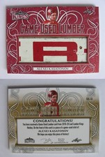 2019-20 Leaf Lumber Kings Game Used Red Alexei Kasatonov 1/3 Stick USSR CSKA