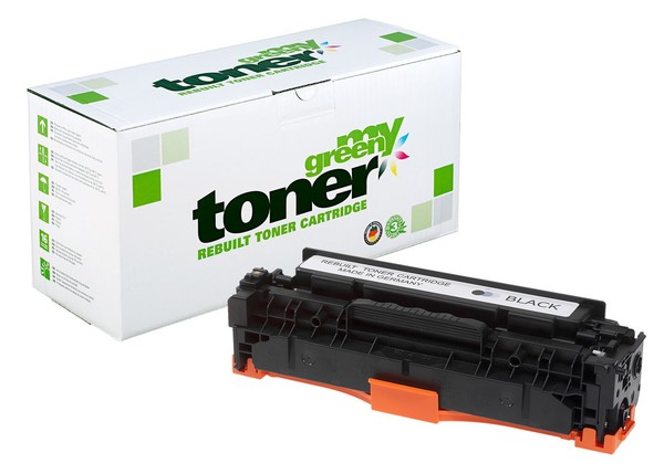 My Green Toner Zu Hp CE410X / 305X Schwarz - Ca. 4000 Seiten-image