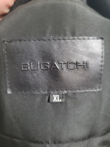 Bomber trapuntato Bugatchi misto lana agnello maniche XL nero $485 - Foto 13 di 14