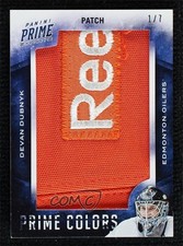 2013-14 Panini Prime Prime Colors Patch 1/7 Devan Dubnyk #PC-DDU Patch 7ez