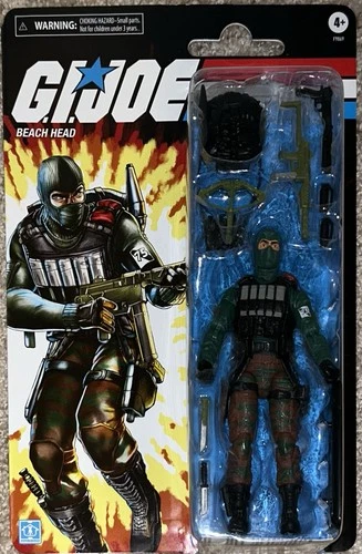 Beach Head GI Joe Classified Series Retro Carded 6" Figure Hasbro 2024 LOOSE