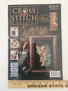 Jill Oxton's Simply the Best Cross Stitch & Beading Magazine Issue 48 2001 MNF