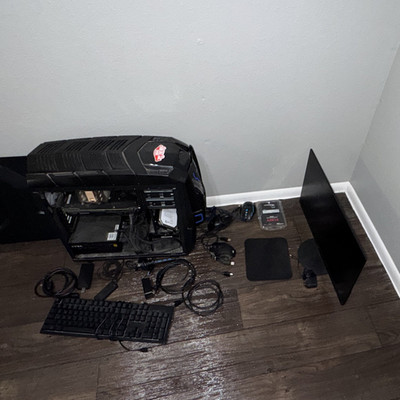 Custom/Whitebox Gaming Tower Desktop PC Black Dedicated Graphics 120GB SSD