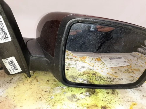 Used Right Door Mirror fits: 2016 Ford Edge Power body color cap approach lamps