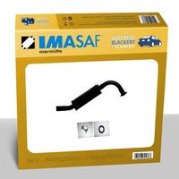 Imasaf Auspuff MSD Mitteltopf für Rover 2000-3500 Hatchback 2400 TD