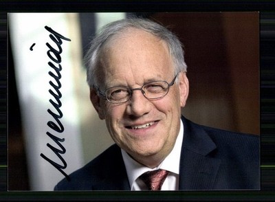 Johann N. Schneider Ammann Autograph Card Original Signed # BC 224372
