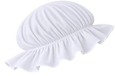 Adults Traditional Victorian Milkmaid Mop Hat  The Help Fancy Dress Novelty Hat