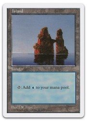 Island #436 - Fifth Edition - Magic: The Gathering
