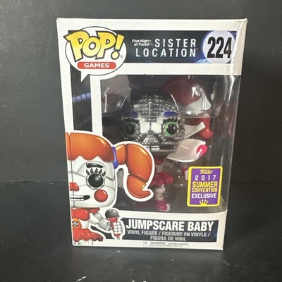 Funko POP Five Nights at Freddys Jumpscare Baby #224 Summer Convention Exclusive