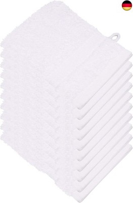 Miamar 10 er Set Waschhandschuh 15 x 21 cm weich saugstark in 15 Farben