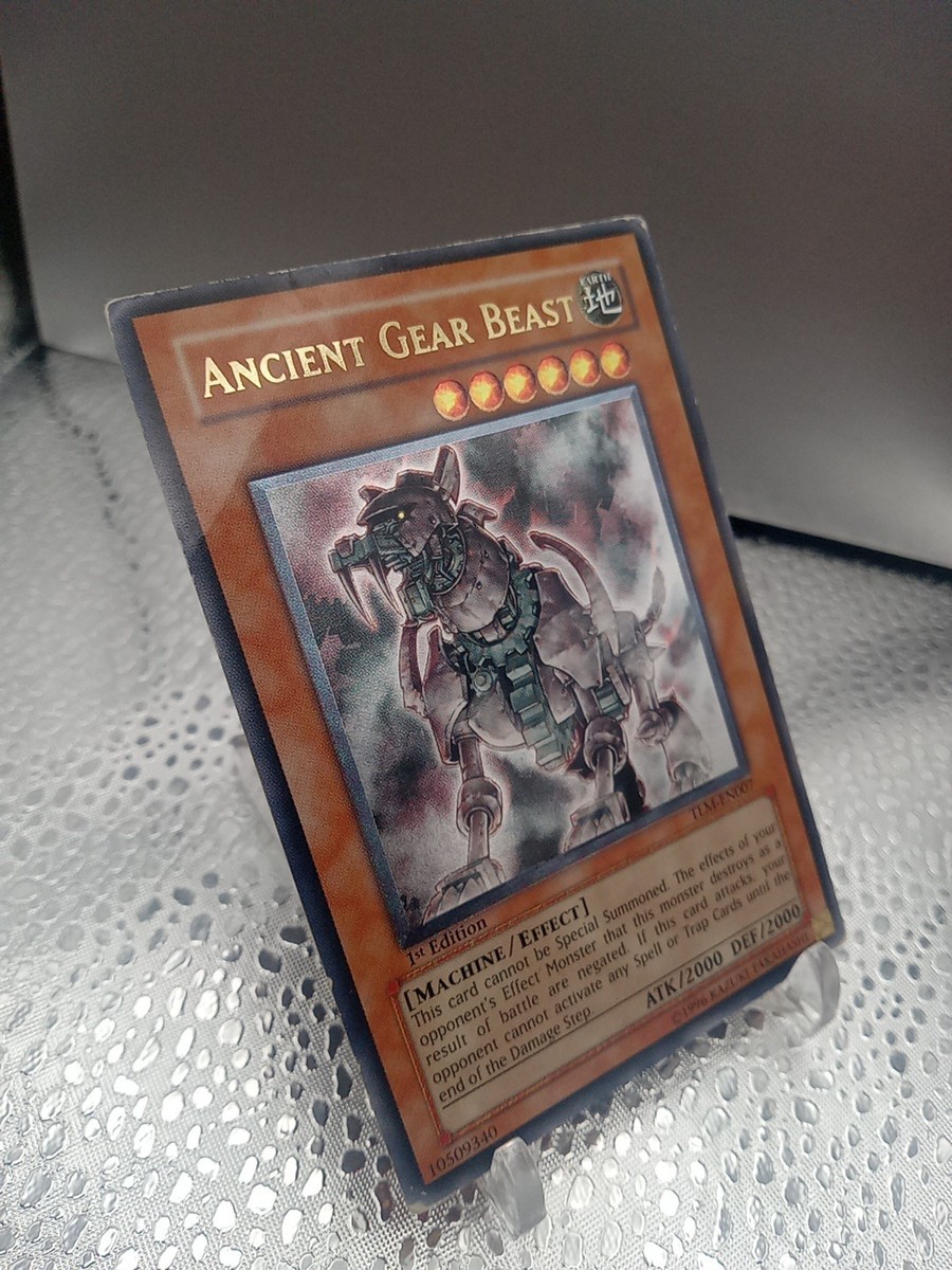 Yu-Gi-Oh! TCG Ancient Gear Beast Ultimate Rare 1st Edition TLM