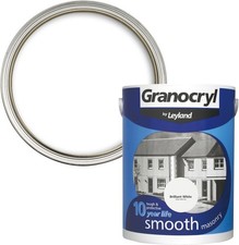 Granocryl by Smooth Masonry Paint Brilliant White 2.5L
