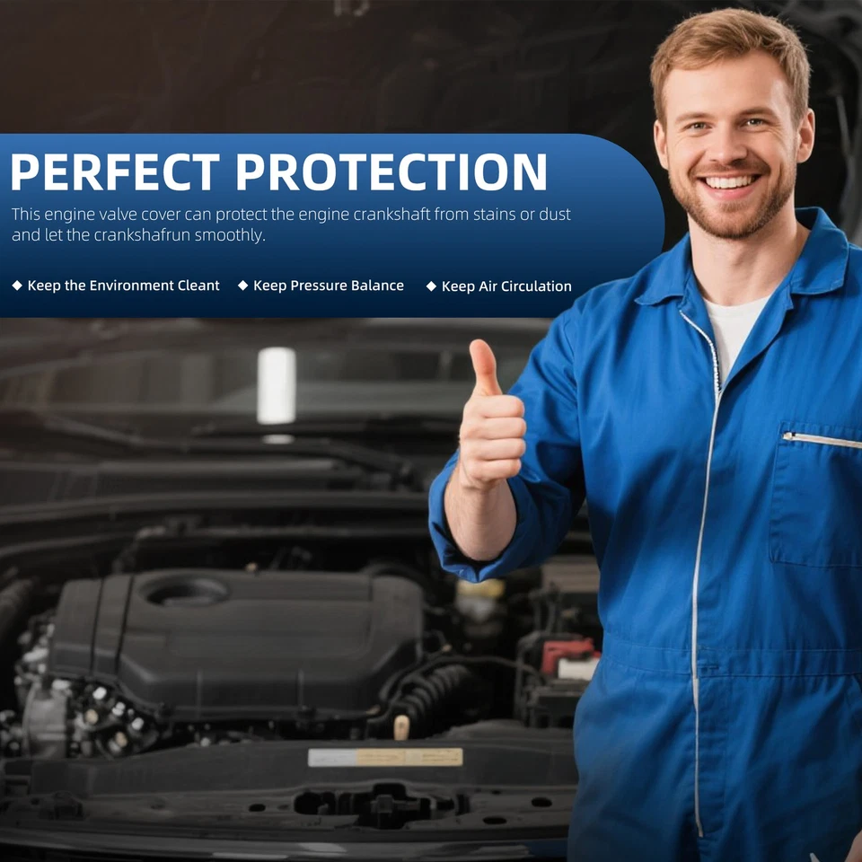 Cubierta de válvula OEM 03H103429H para Audi Q7 Porsche Cayenne VW CC Passat Touareg 3,6 L Foto 3 de 4