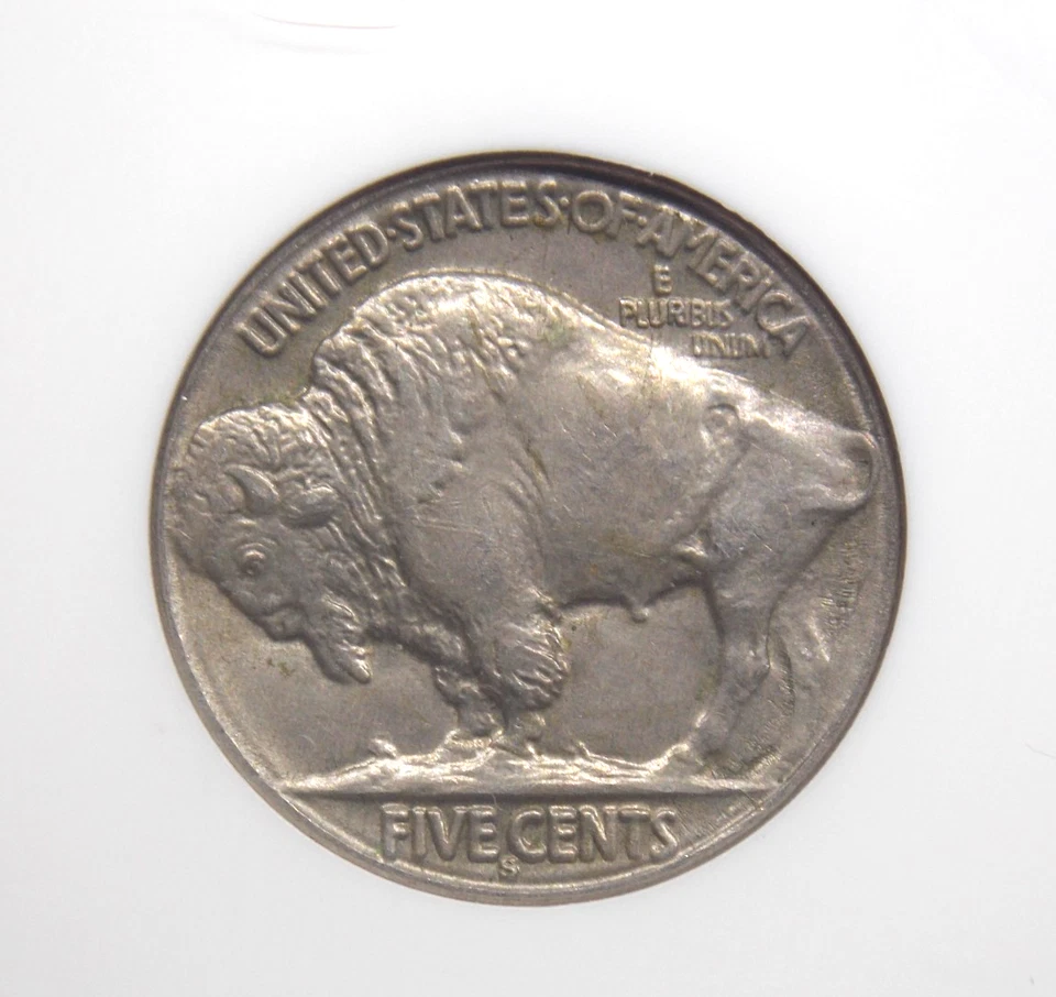1914 "S" Indian Head BUFFALO Nickel 5c NGC MS62 #002 Unc Uncirculated ECC&C, Inc - Image 2 of 4