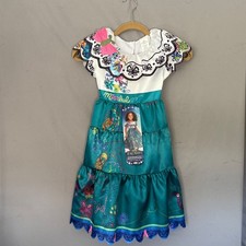 Disney Encanto Mirabel Madrigal Costume Dress Girls Size 4  6X NWT Jakks Pacific