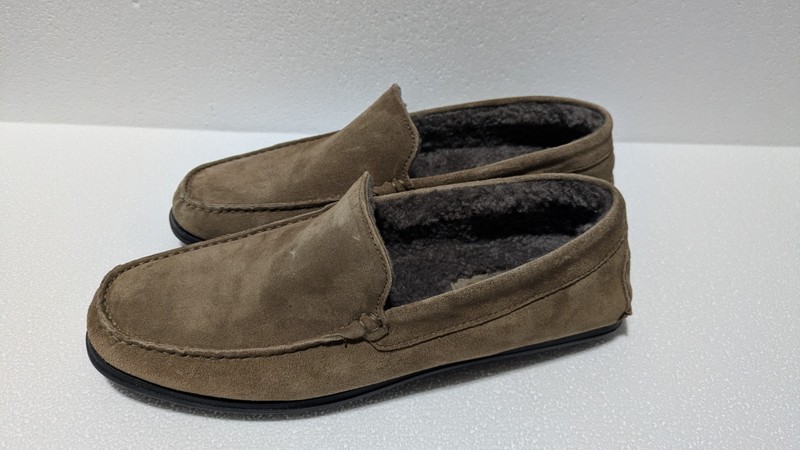 M. Gemi Suede Driving Slip On Loafers Men's Size 9 ITALY 
