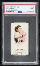 2007 Topps Allen & Ginter's Mini Ginter Back Mia Hamm #272 PSA 9 MINT 8nf