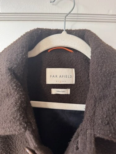 Far Afield Station Jacket - Slate Brown Tuscan Pile Men's Medium image 2