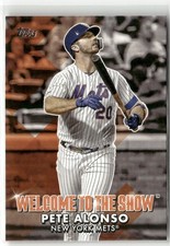 2022 Topps Welcome to the Show #WTTS-36 Pete Alonso New York Mets Baseball Card