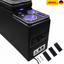 USB Mittelkonsole Staufach Storage Für VW T4 T5 T6 Multivan Console Opel Toyota