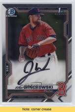 2021 Bowman Chrome Prospect Auto Josh Winckowski #CPA-JWI Auto READ 11cz