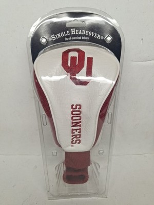 OKLAHOMA SOONERS Team Golf Driver Headcover LICENSED Head Cover