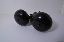 Original Antique Woodbox Phone RINGER ASSEMBLY w/2-1/2" Bells  & Tested Working