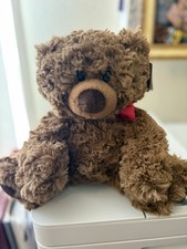 Aurora Teddy Bear Brown Plush 12-inch Stuffed Animal NEW So Cute/Soft for Baby