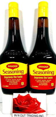 Maggi Liquid Seasoning 27 oz ( Pack of 2 )~02/2027